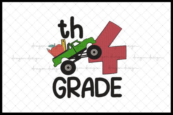 4th Grade Back to Back to School Embroidery Design Review