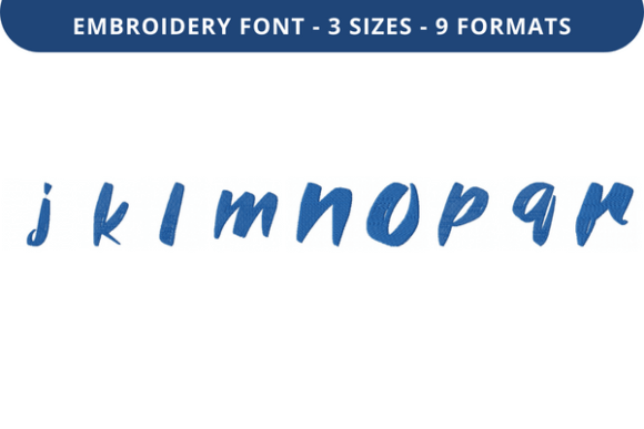 Abbert on Brush Font J to R: A Designer’s Review for Small Business Embroidery Use