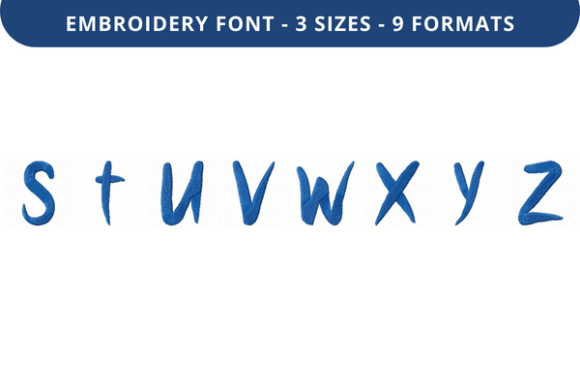 Cat Claws Font S to Z: A Seasonal Embroidery Designer’s Review