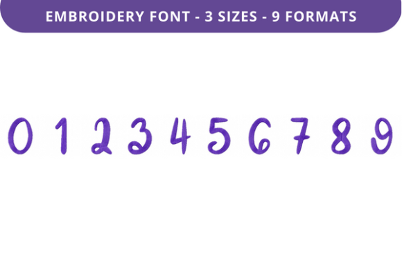 Cautiously Cuddly Font 0 to 9: A Designer’s Review for Seasonal Embroidery
