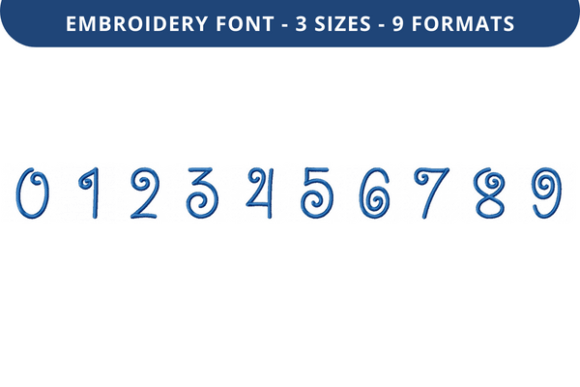 Cherry Frosting Font 0 to 9: A Sweet Addition for Etsy Sellers