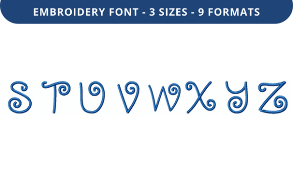 Cherry Frosting Font: A Sweet Touch for Craft Fair Embroidery