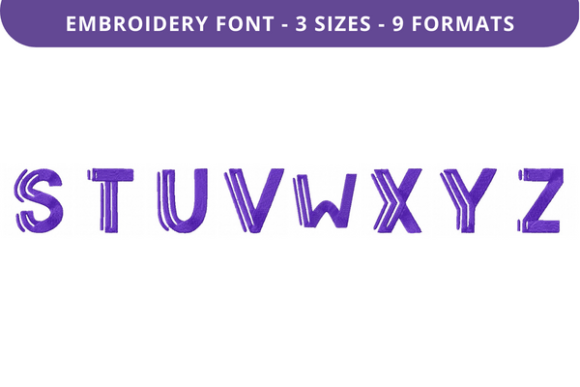 Culture Shock Font S to Z: A Seller’s Review for Etsy & Small Shop Embroidery