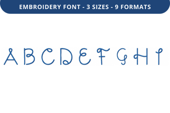 Dear Doily Font Uppercase A to I: A Seasonal Embroidery Designer’s Review