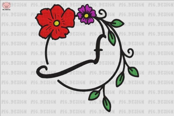 Flower Font F: A Detailed Review for Small Business Embroidery Needs