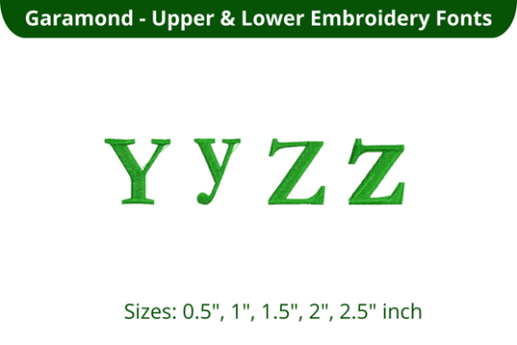 Garamond Font YZ: A Designer’s Review for Boutique Apparel Embroidery