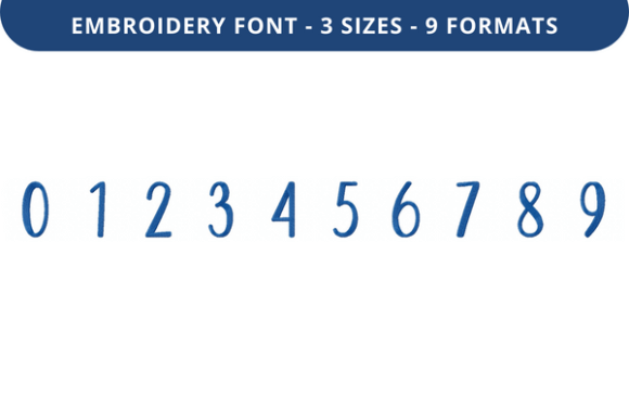 Rosmerta Font 0 to 9: A Designer’s Review for Personalized Embroidery Gifts
