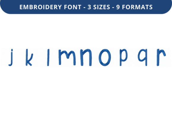Sunny Box Font Lowercase J to R: A Versatile Choice for Etsy Sellers