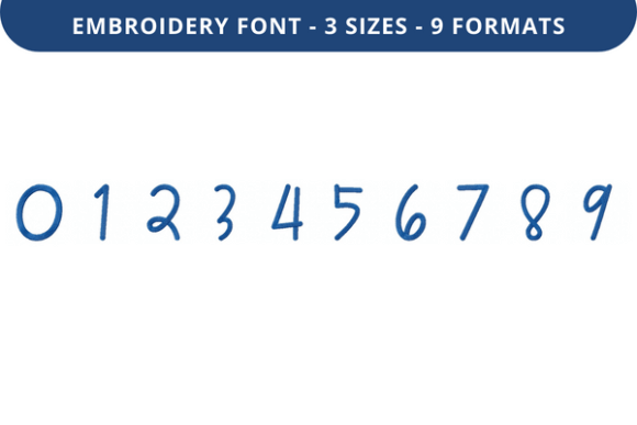 Troofles Font 0 to 9: A Smart Choice for Small Business Embroidery Needs